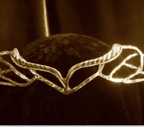 Metal circlet crown - circlet, tiara